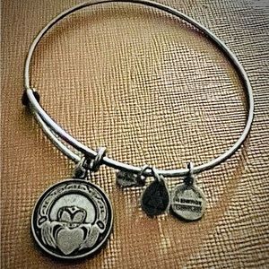 Alex and Ani charm bangle bracelet.